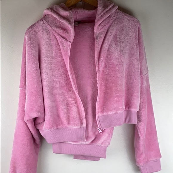 ASOS two piece fleece pant and jacket set size M - Picture 2 of 13